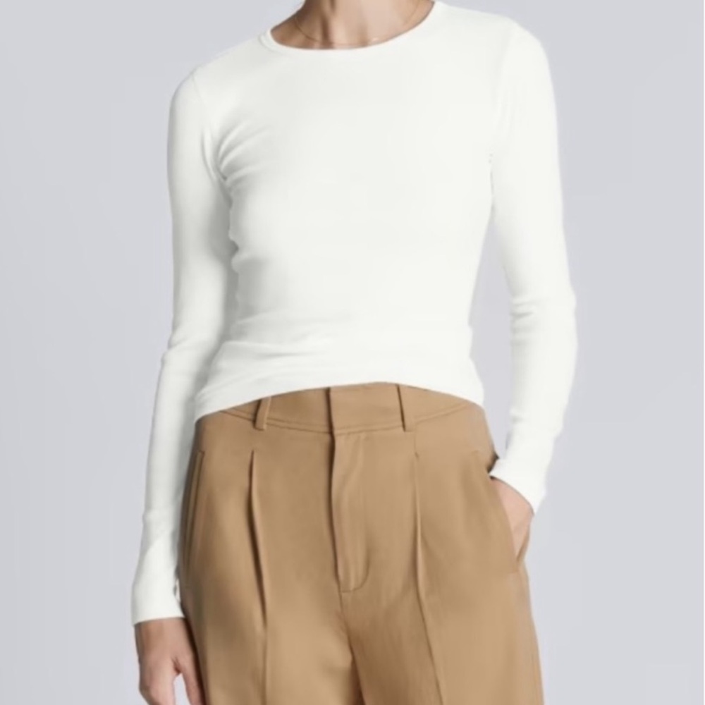 Everlane Ribbed Cotton Crewneck Size XS